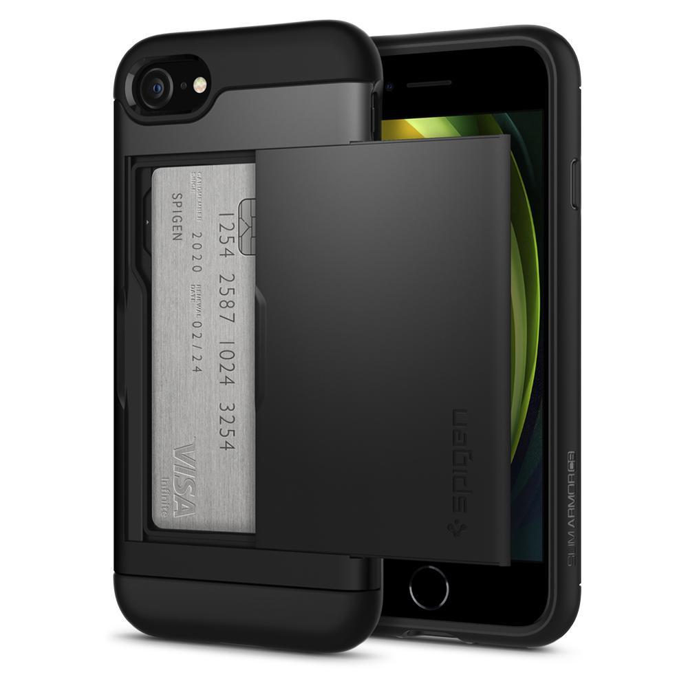 Case Slim Armor CS iPhone 7/8/SE Black