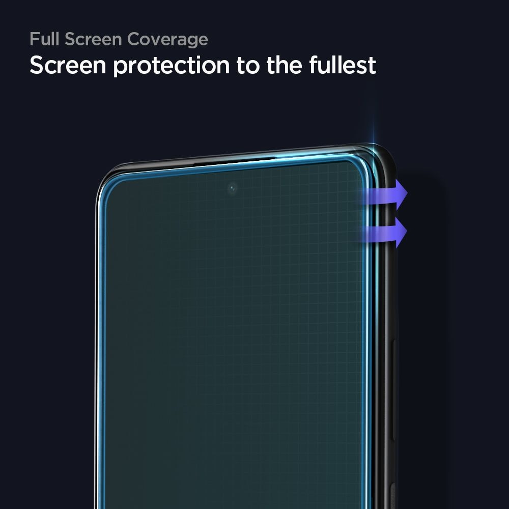 Full Cover Screen GLAS.tR SLIM Xiaomi Redmi Note 10 Pro Schwarz