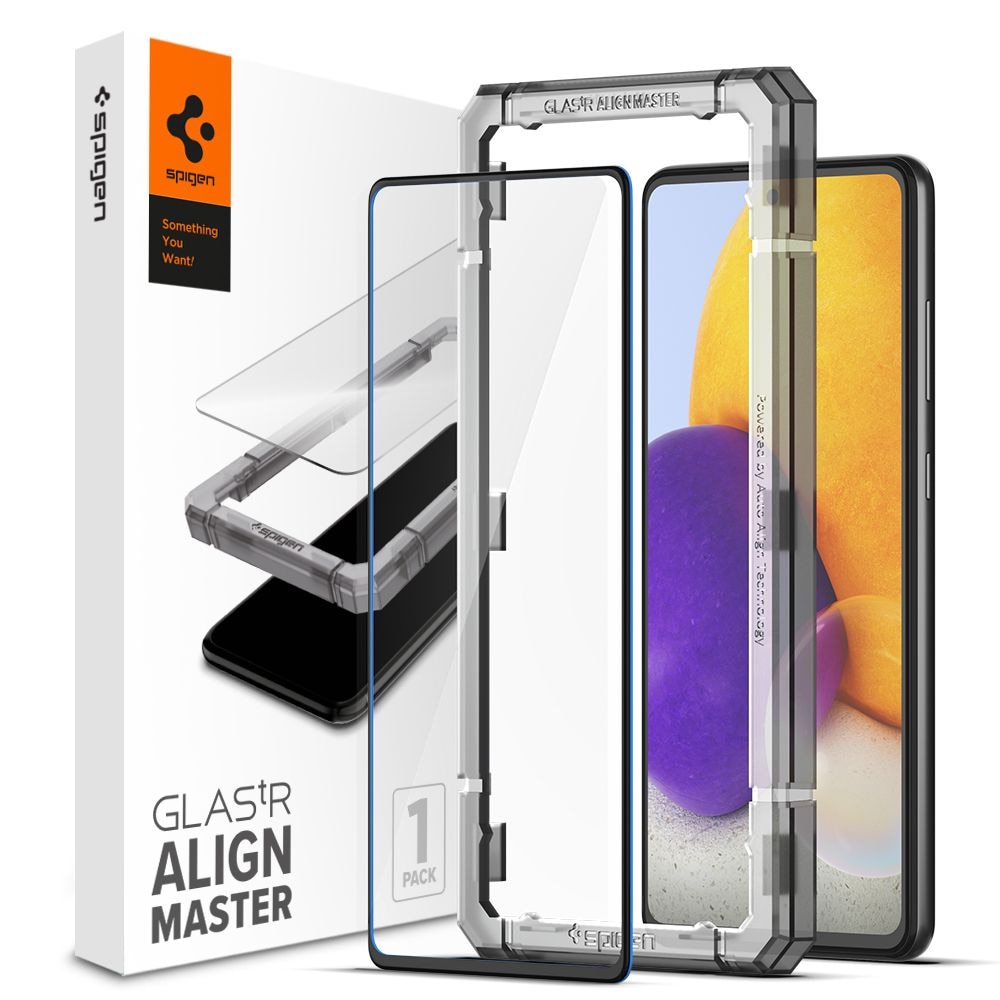 AlignMaster GLAS.tR Full Cover Samsung Galaxy A72 5G Schwarz