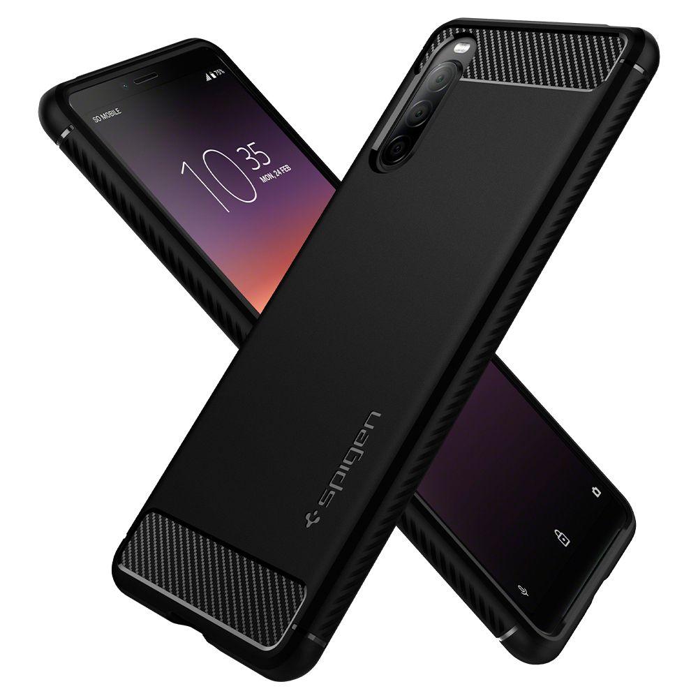 Case Rugged Armor Sony Xperia 10 II Black