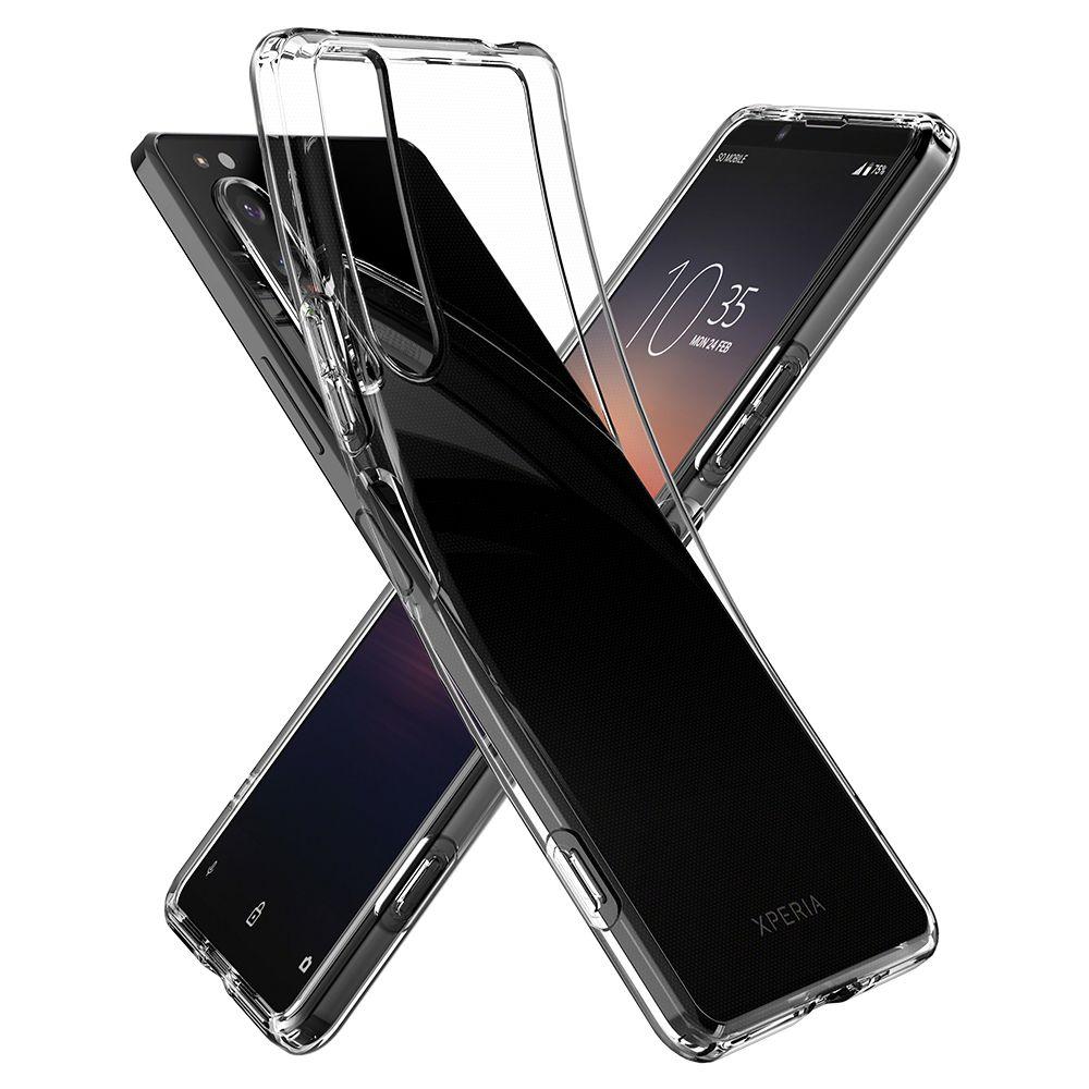 Case Liquid Crystal Sony Xperia 1 II Clear