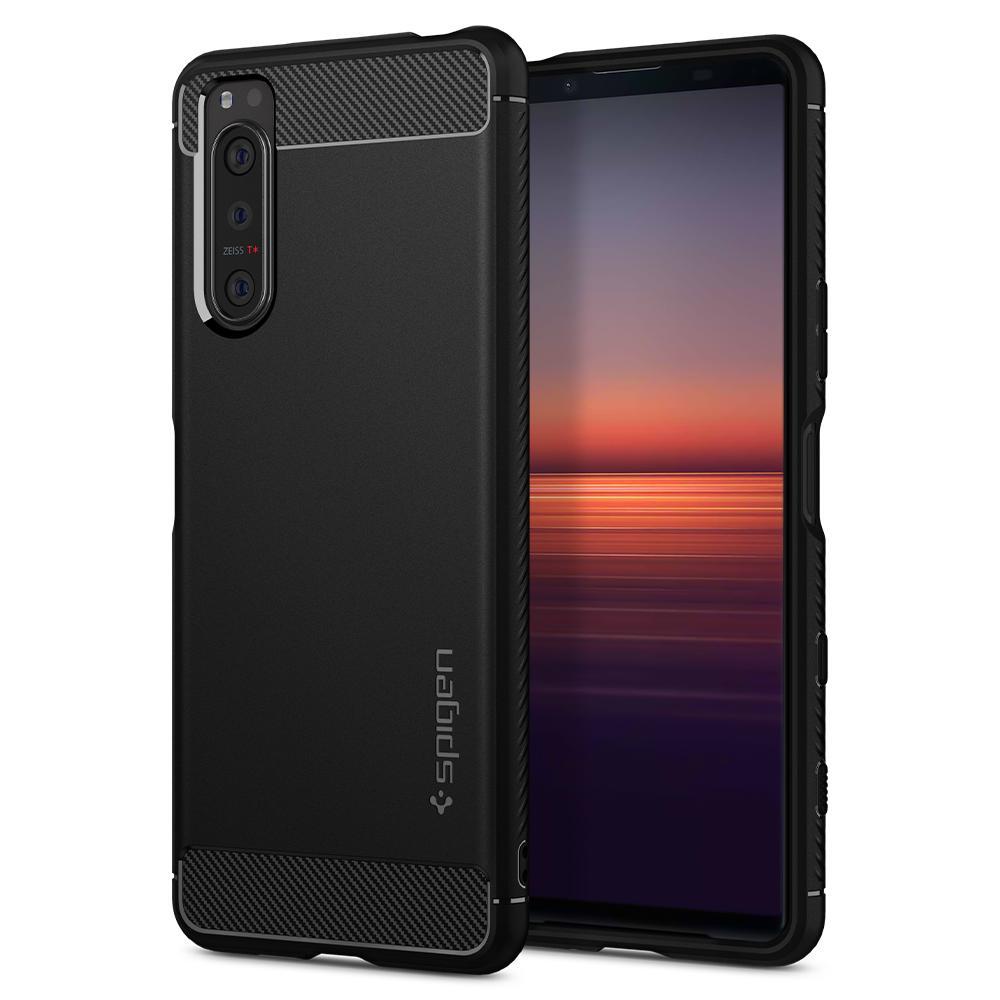 Case Rugged Armor Sony Xperia 5 II Black