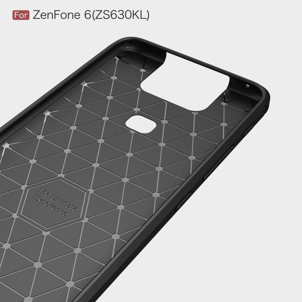 Brushed TPU Case Asus ZenFone 6 Black