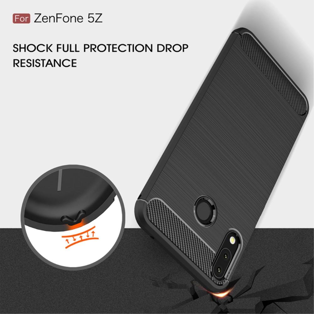 Brushed TPU Case Asus ZenFone 5/5Z Black