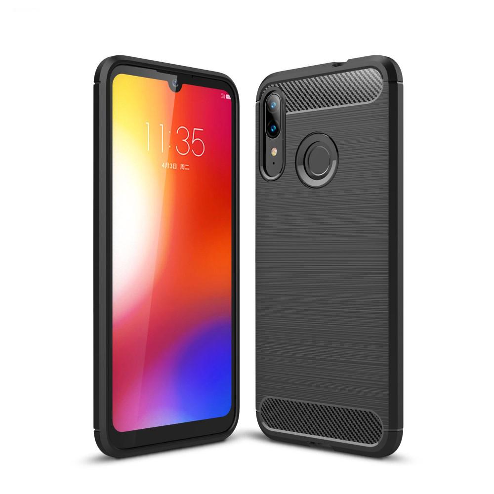 Brushed TPU Case Motorola Moto E6 Plus Black