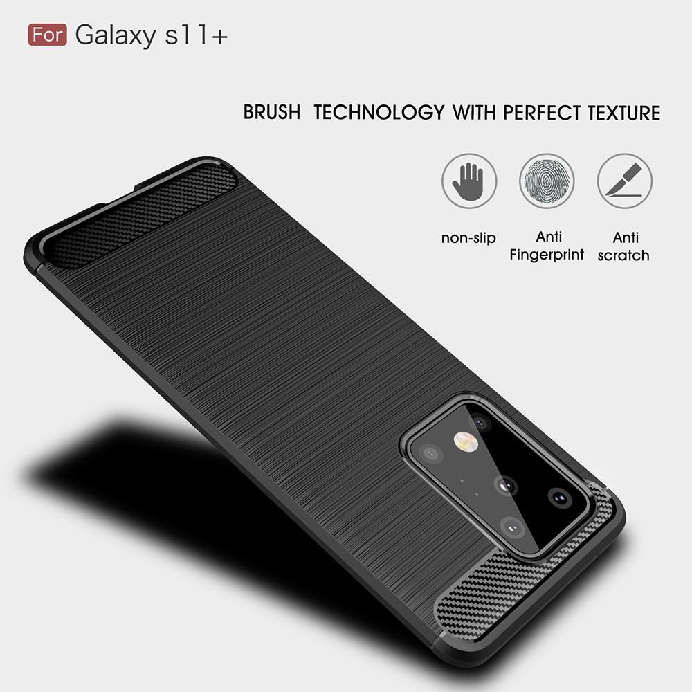 Brushed TPU Case Samsung Galaxy S20 Ultra Black