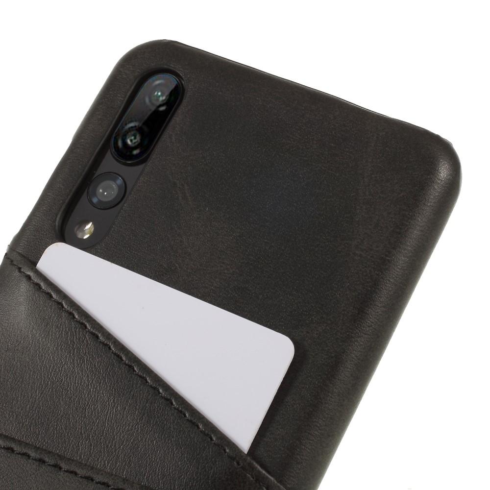 Card Slots Case Huawei P20 Pro Black