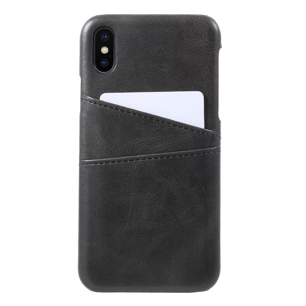 Card Slots Case iPhone X/XS Black