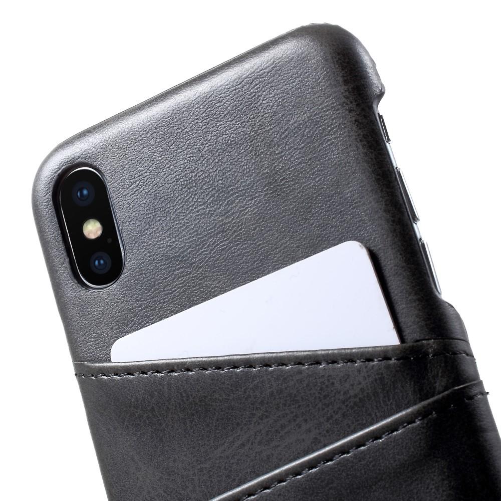 Card Slots Case iPhone X/XS Black