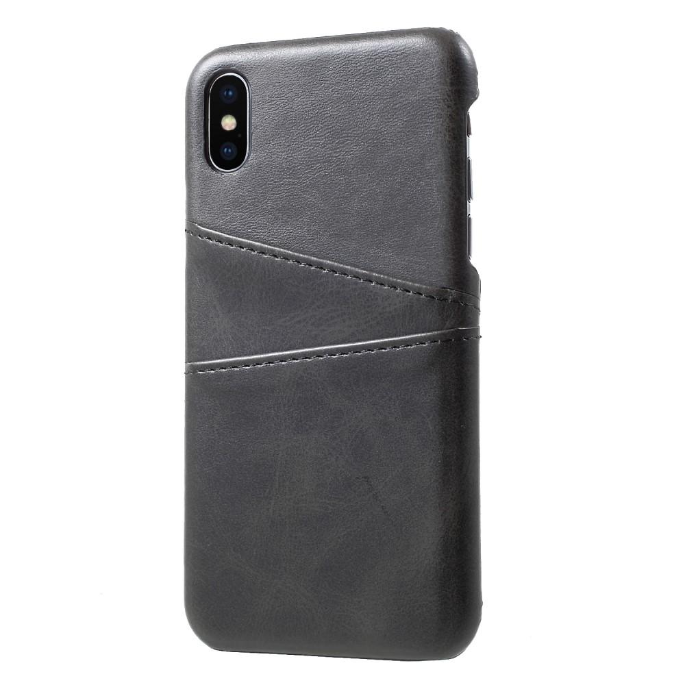 Card Slots Case iPhone X/XS Black