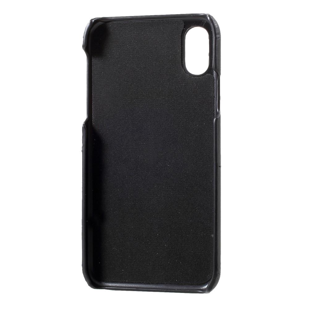 Card Slots Case iPhone X/XS Black