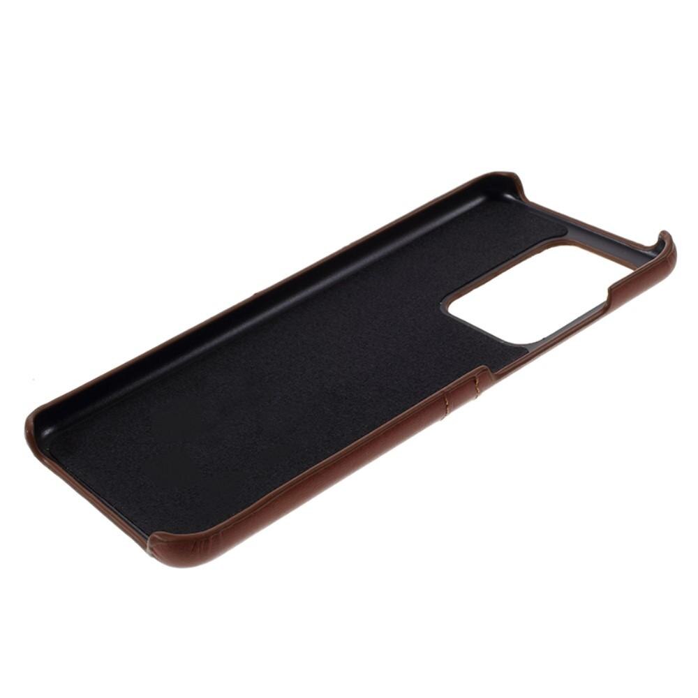 Card Slots Case Samsung Galaxy S20 Ultra Brown