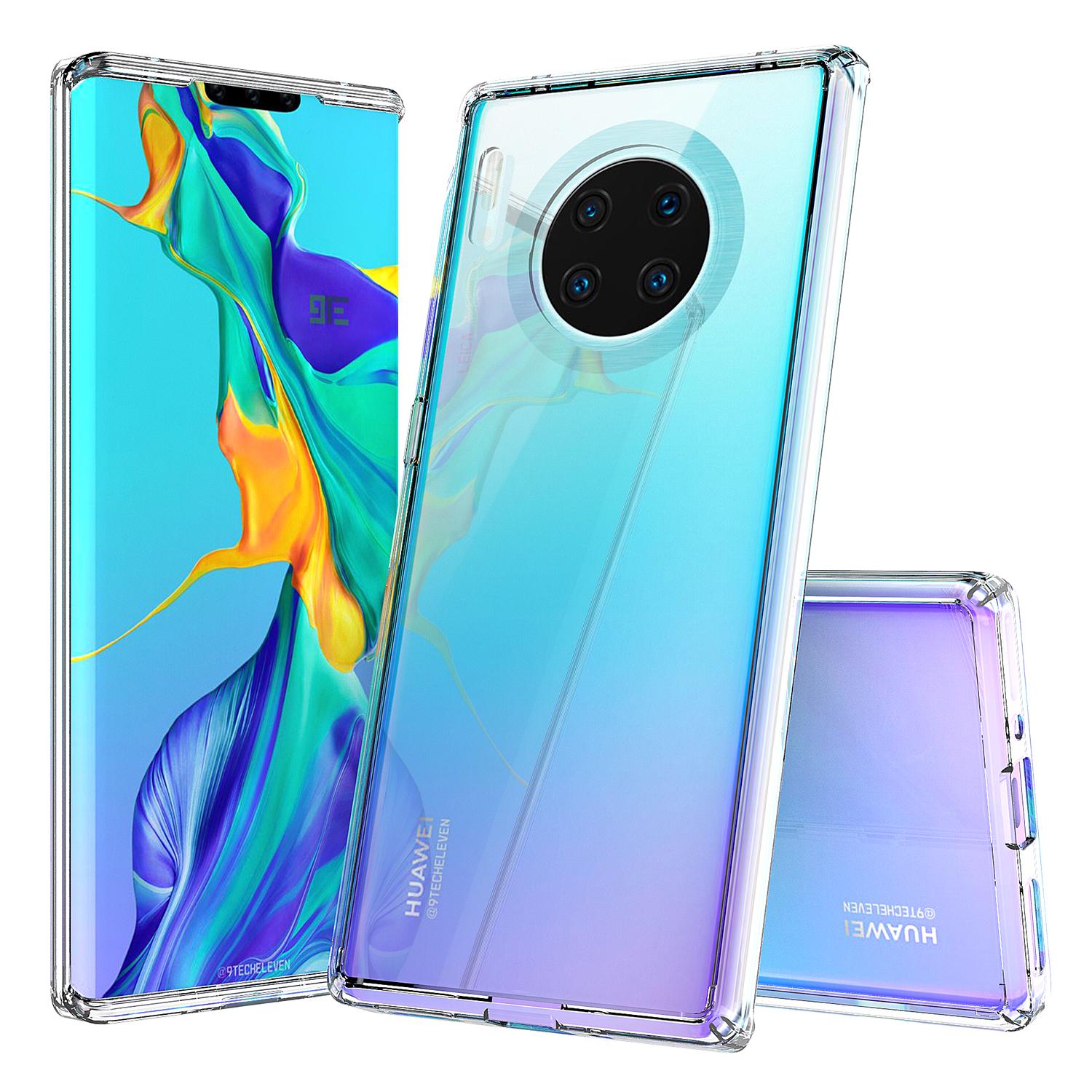 Huawei Mate 30 Pro hybride Handyhülle Crystal Hybrid, durchsichtig