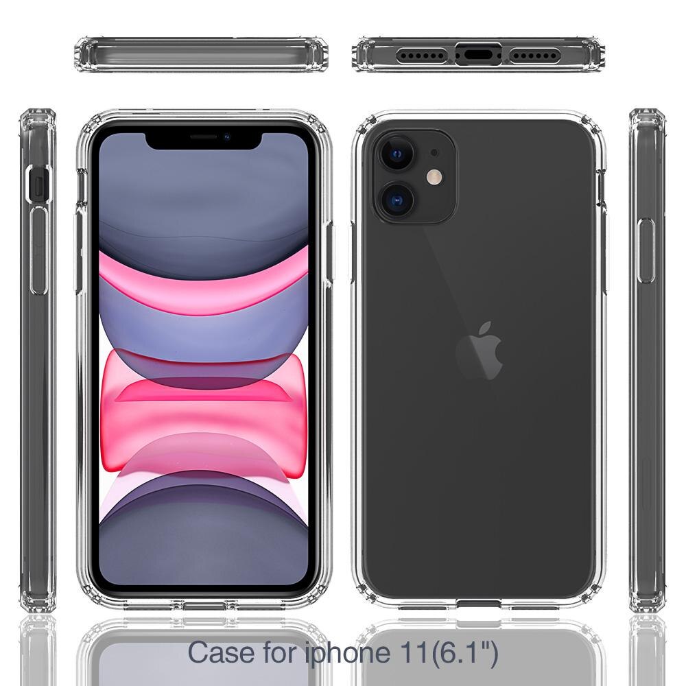 iPhone 11 hybride Handyhülle Crystal Hybrid, durchsichtig