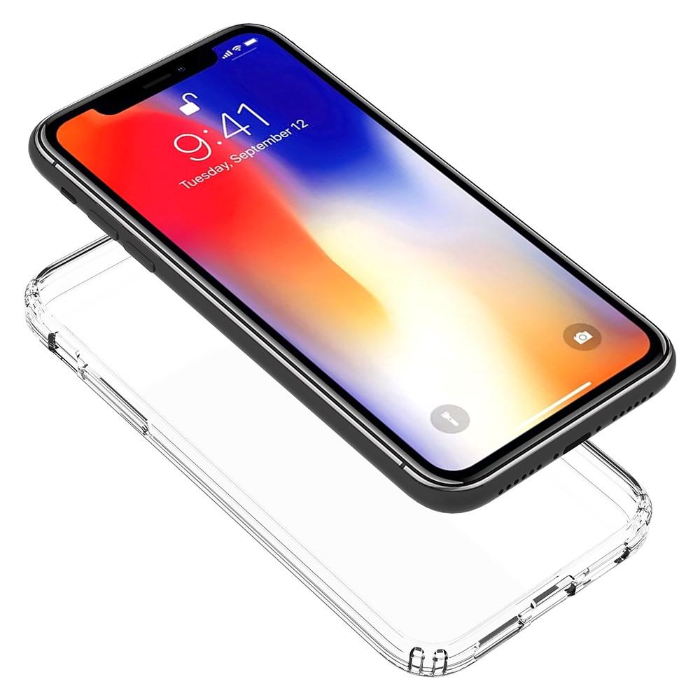 iPhone Xr hybride Handyhülle Crystal Hybrid, durchsichtig