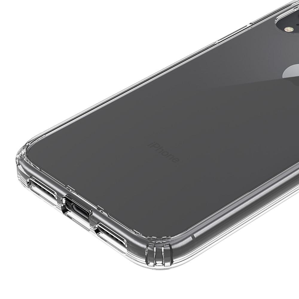 iPhone Xr hybride Handyhülle Crystal Hybrid, durchsichtig