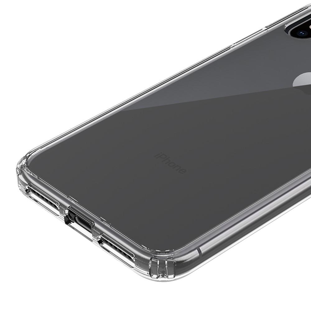 iPhone Xs Max hybride Handyhülle Crystal Hybrid, durchsichtig