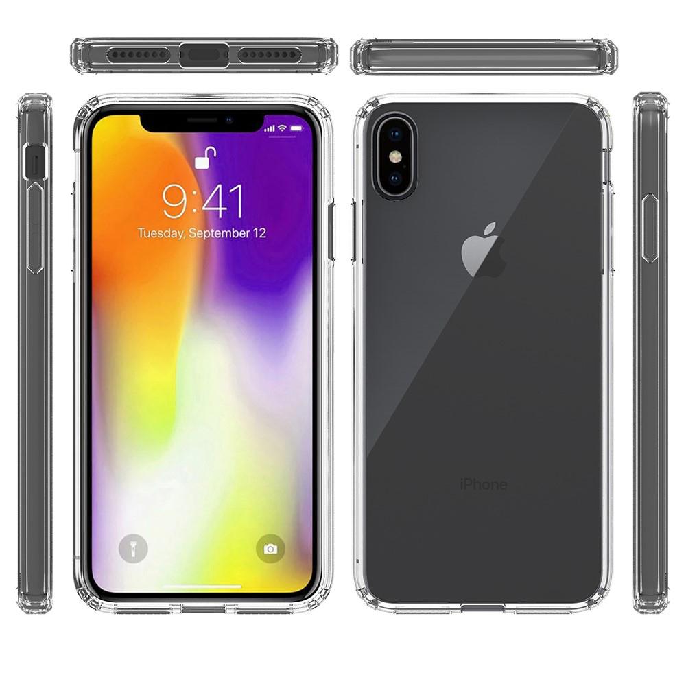 iPhone Xs Max hybride Handyhülle Crystal Hybrid, durchsichtig