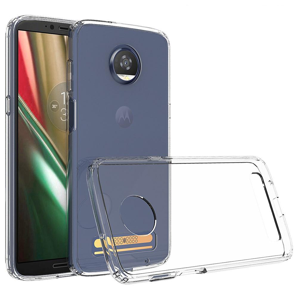 Motorola Moto Z3 Play hybride Handyhülle Crystal Hybrid, durchsichtig