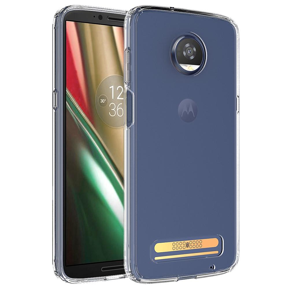 Motorola Moto Z3 Play hybride Handyhülle Crystal Hybrid, durchsichtig