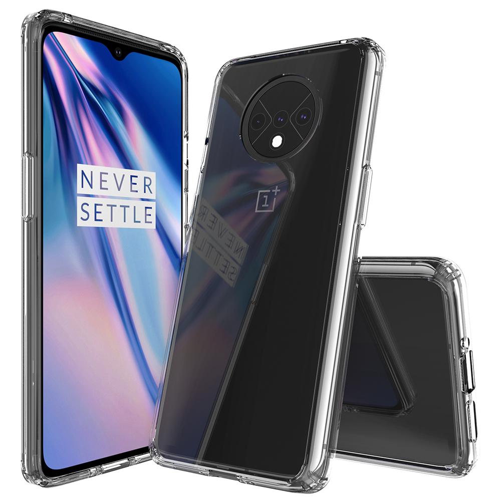 OnePlus 7T hybride Handyhülle Crystal Hybrid, durchsichtig