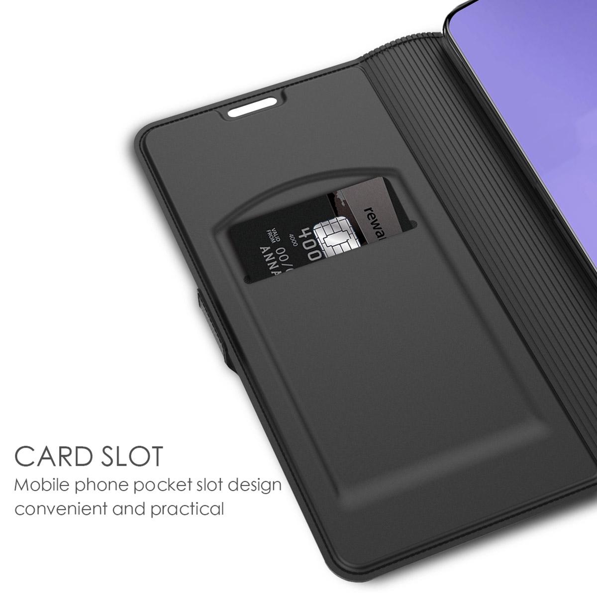 Slim Card Wallet Samsung Galaxy A51 Schwarz