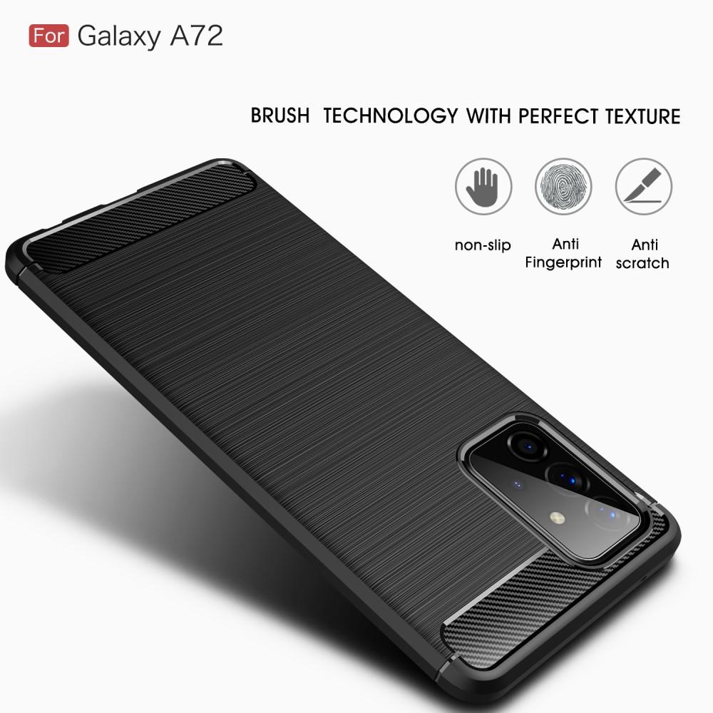 Brushed TPU Case Samsung Galaxy A72 5G Black