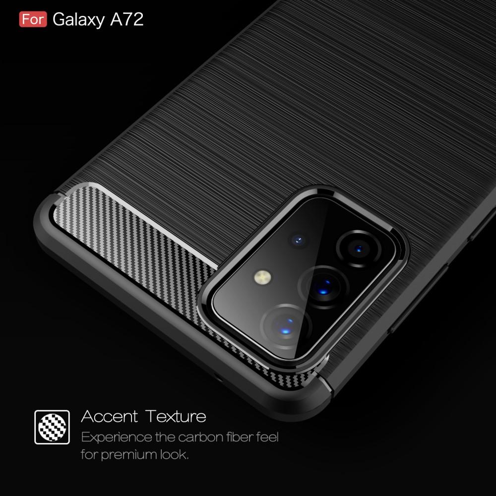 Brushed TPU Case Samsung Galaxy A72 5G Black