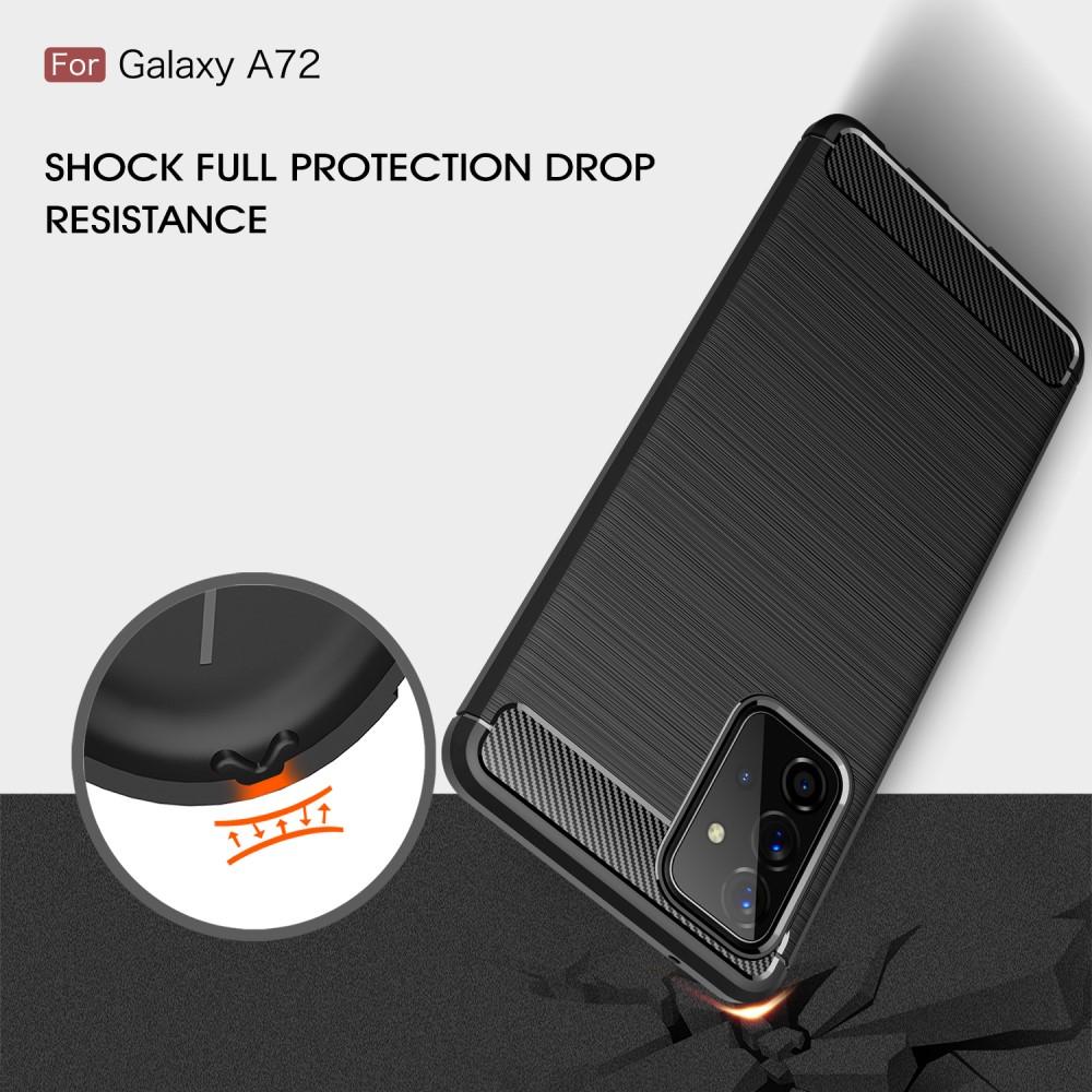 Brushed TPU Case Samsung Galaxy A72 5G Black