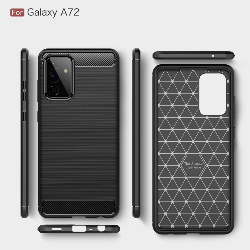 Brushed TPU Case Samsung Galaxy A72 5G Black