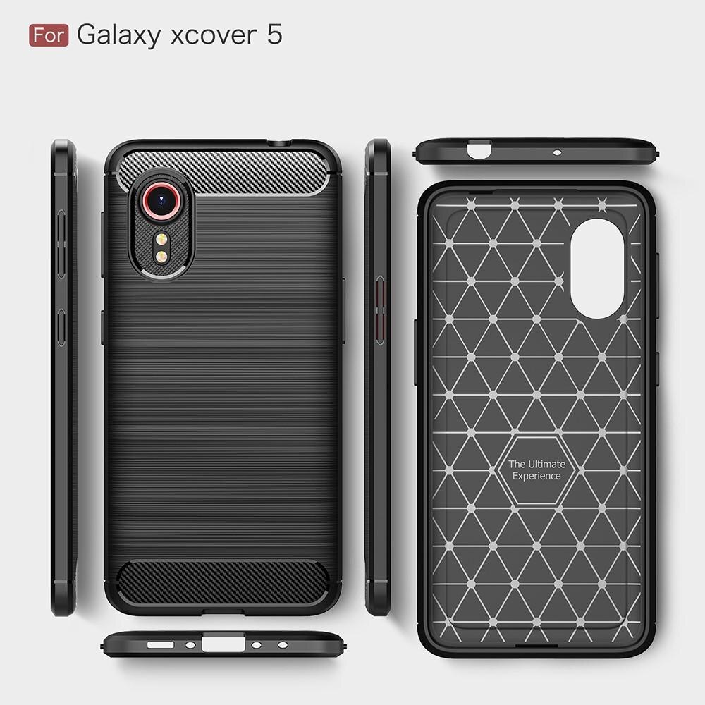 Brushed TPU Case Samsung Galaxy Xcover 5 Black