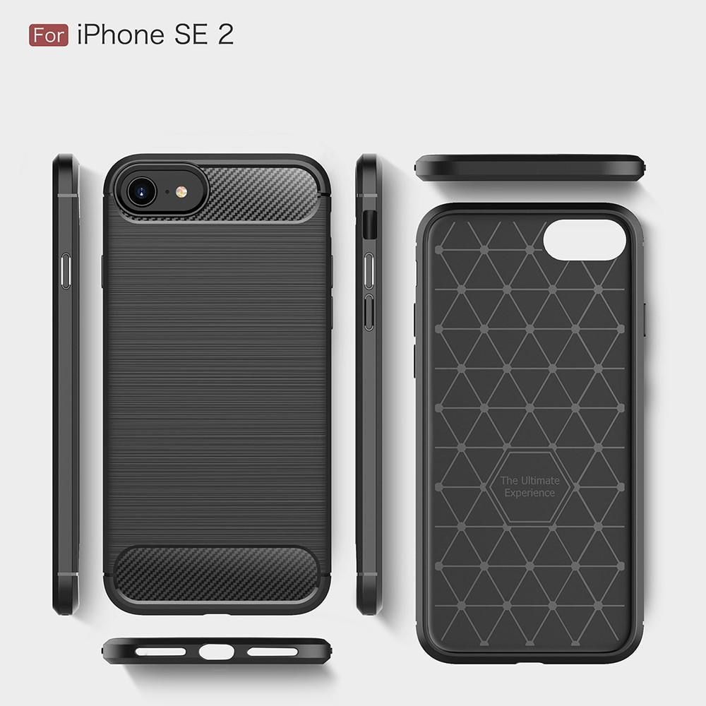Brushed TPU Case iPhone 7/8/SE Black