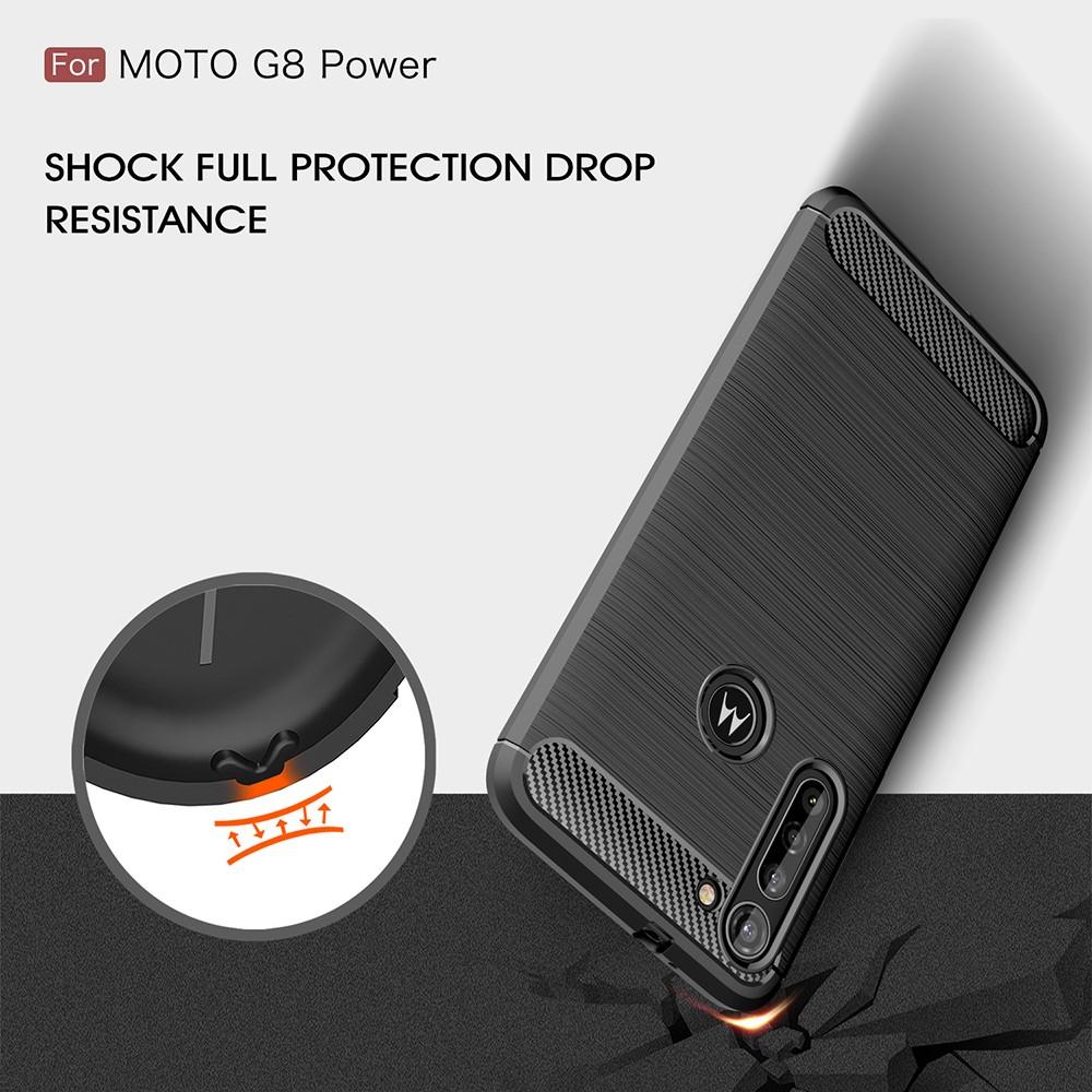 Brushed TPU Case Motorola Moto G8 Power Black