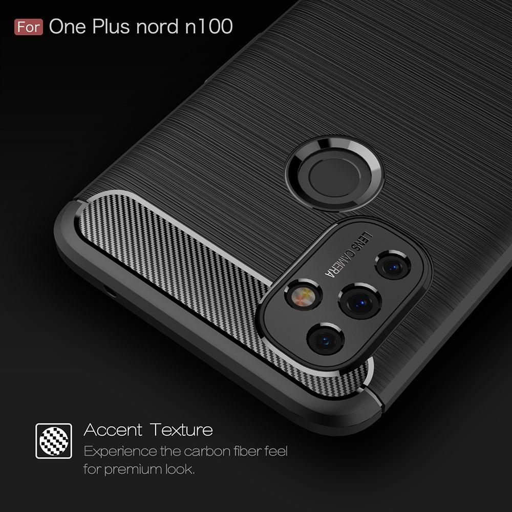 Brushed TPU Case OnePlus Nord N100 Black