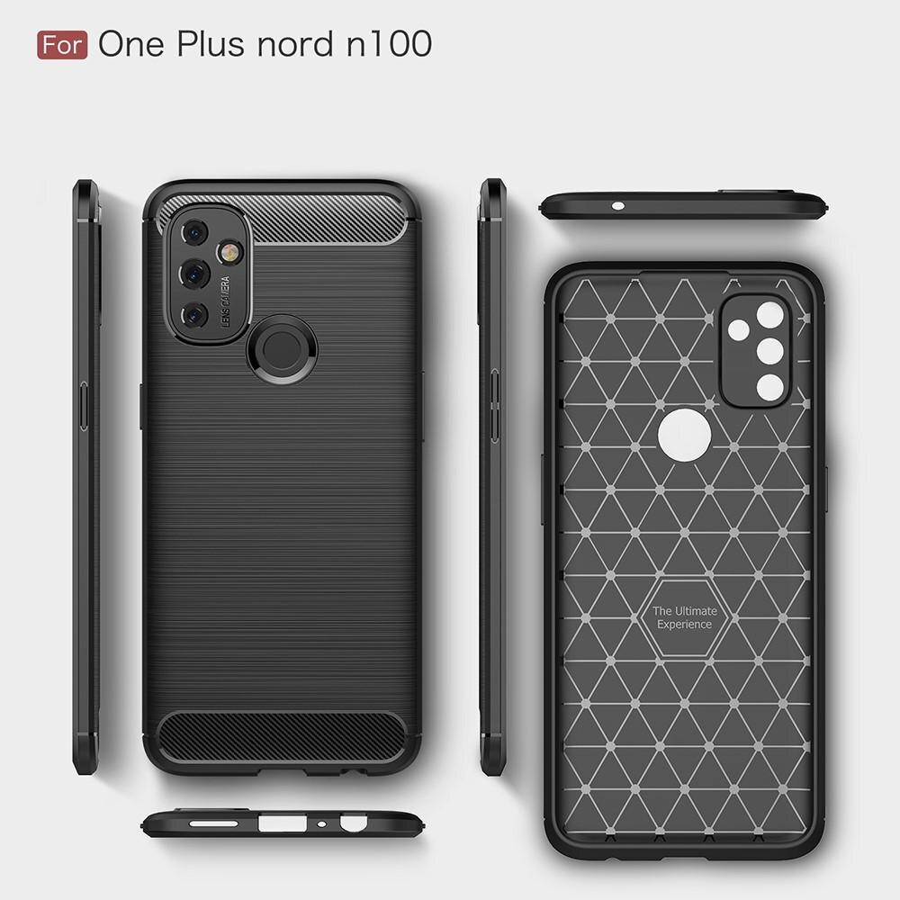 Brushed TPU Case OnePlus Nord N100 Black