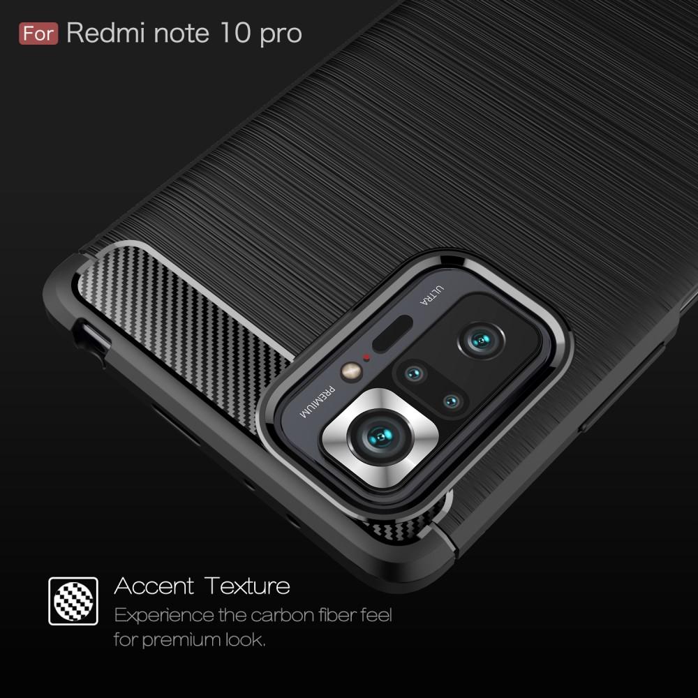 Brushed TPU Case Xiaomi Redmi Note 10 Pro Black