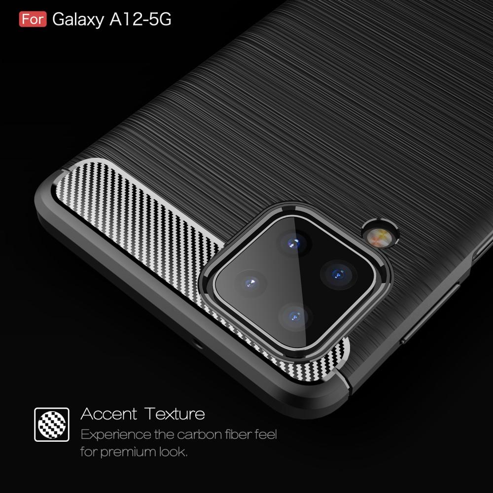 Brushed TPU Case Samsung Galaxy A12 5G Black