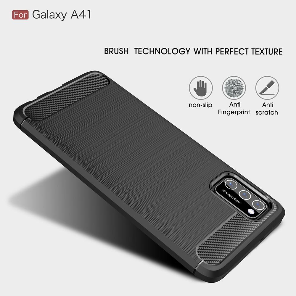 Brushed TPU Case Samsung Galaxy A41 Black