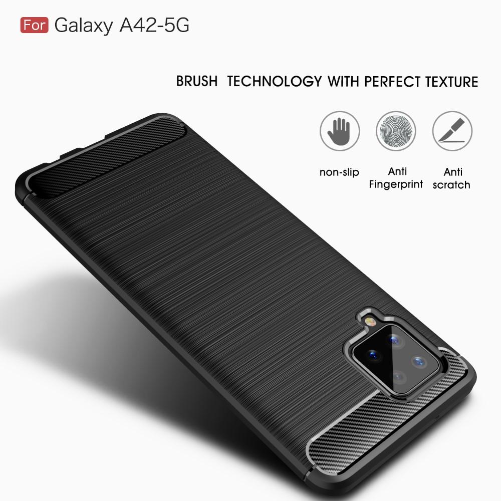 Brushed TPU Case Samsung Galaxy A42 Black
