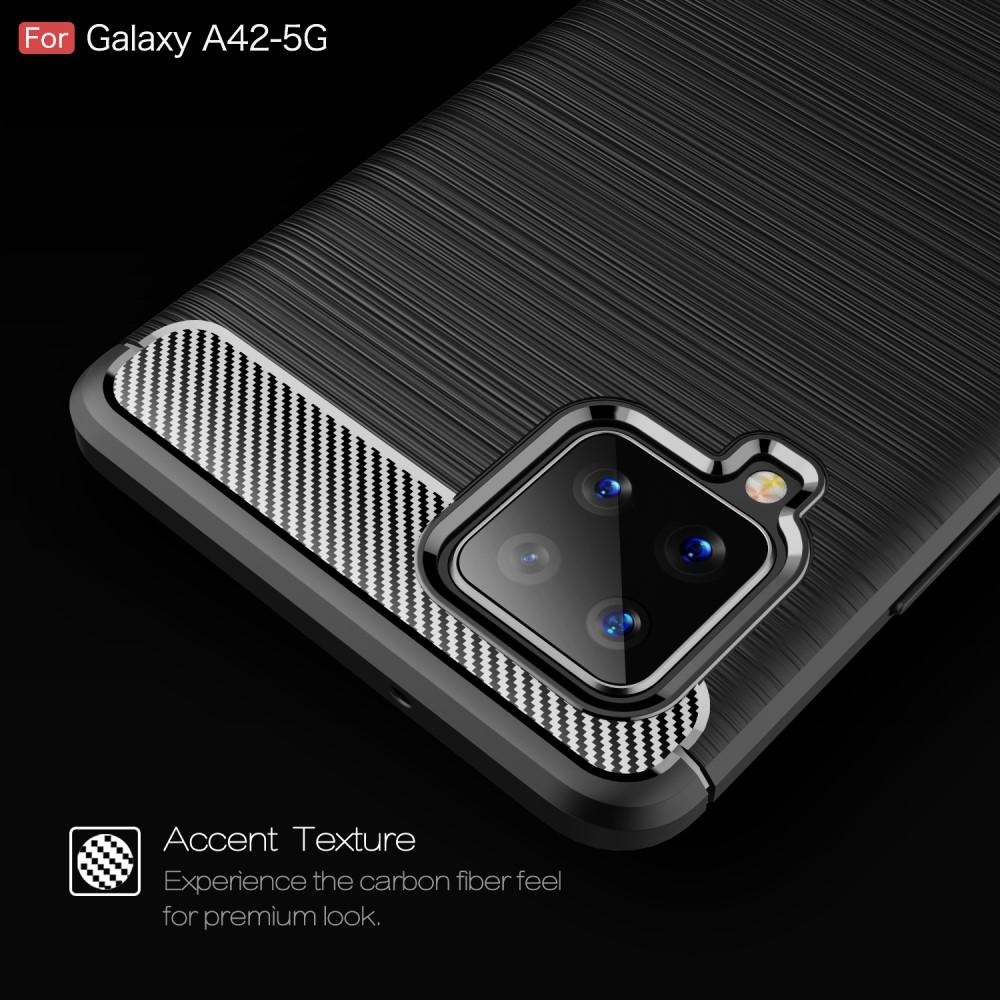 Brushed TPU Case Samsung Galaxy A42 Black