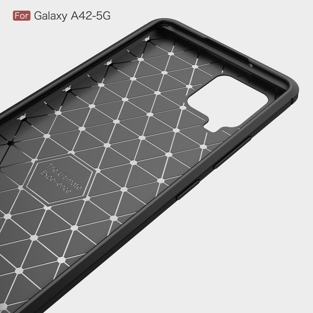 Brushed TPU Case Samsung Galaxy A42 Black