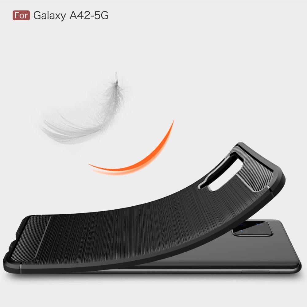 Brushed TPU Case Samsung Galaxy A42 Black