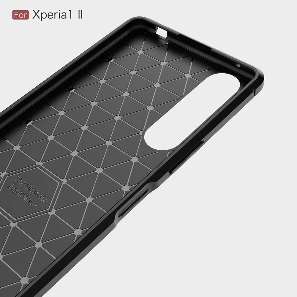 Brushed TPU Case Sony Xperia 1 II Black