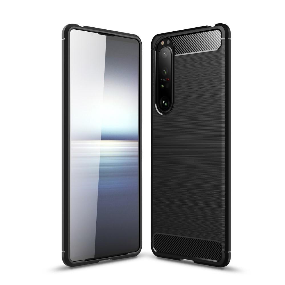 Brushed TPU Case Sony Xperia 1 III Black