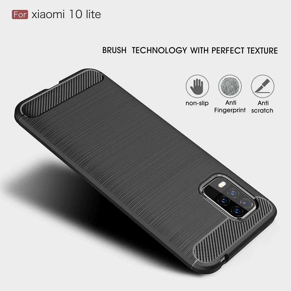 Brushed TPU Case Xiaomi Mi 10 Lite Black