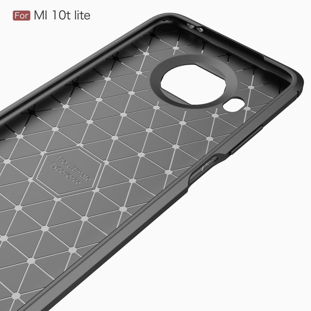 Xiaomi Mi 10T Lite 5G Hülle TPU Brushed Schwarz