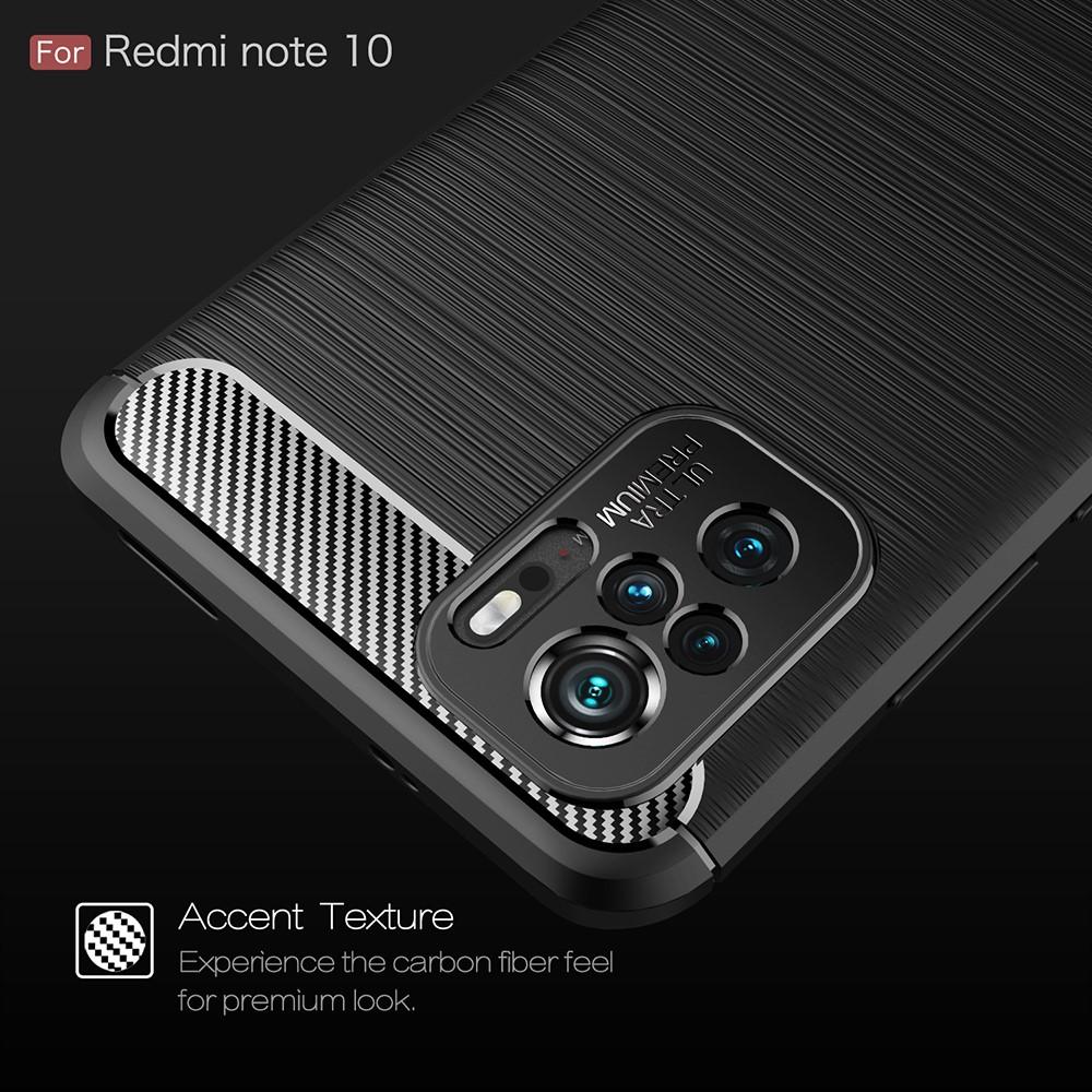 Brushed TPU Case Xiaomi Redmi Note 10/Note 10S Black
