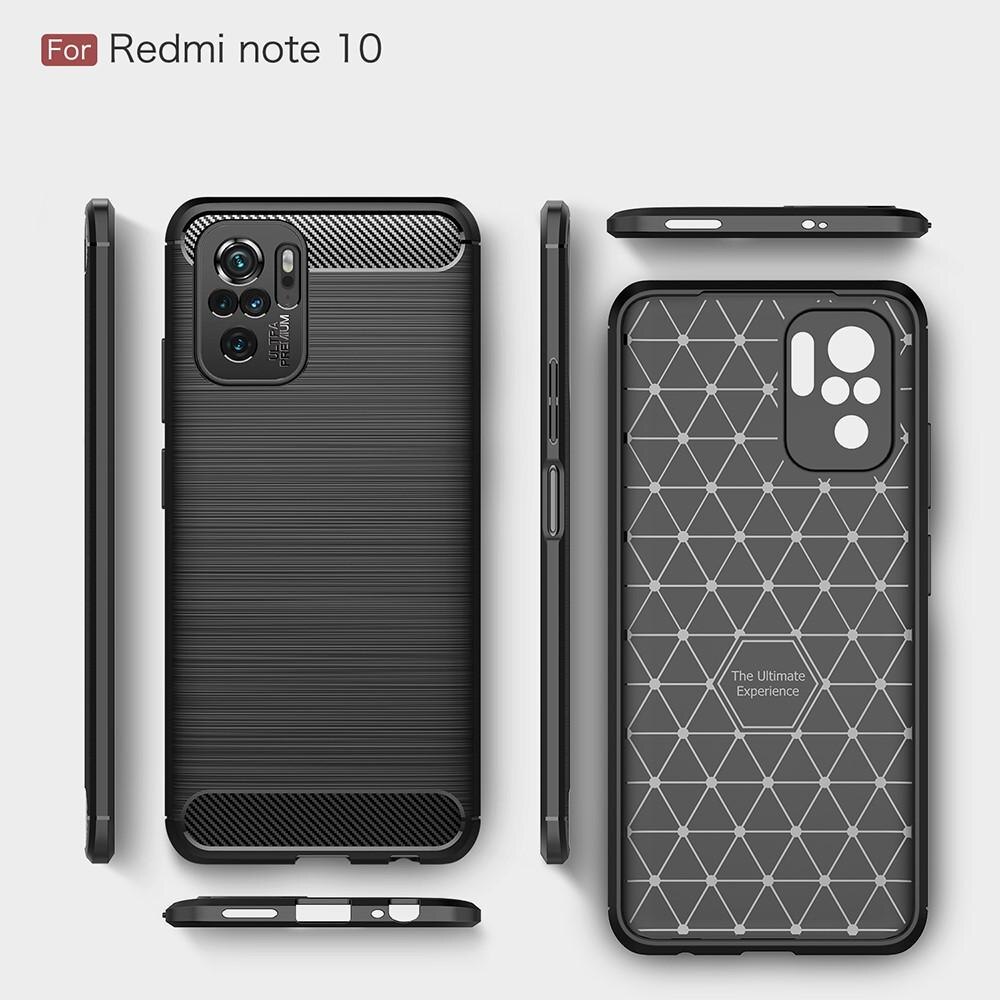 Brushed TPU Case Xiaomi Redmi Note 10/Note 10S Black