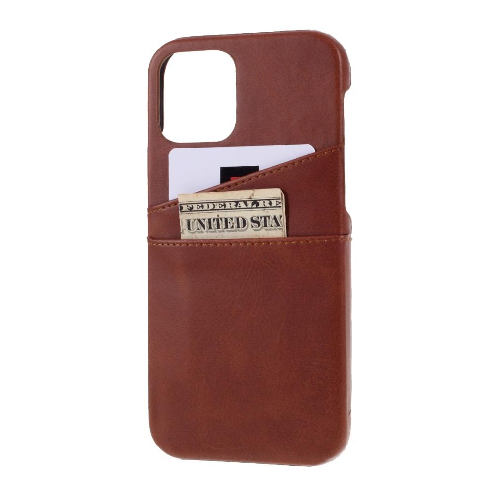 Card Slots Case iPhone 12 Pro Max Braun