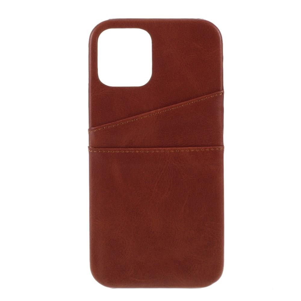 Card Slots Case iPhone 12 Pro Max Brown